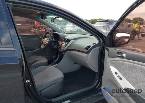 2012 Hyundai Accent Gls из США, поврежденный, VIN KMHCU4AE6CU097829